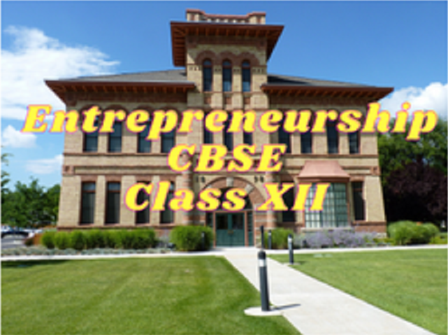 Entrepreneurship (CBSE) - Class XII